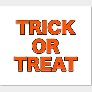 Treat or Trick Posters and Art